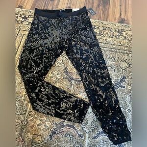 Express sequin stretch leggings